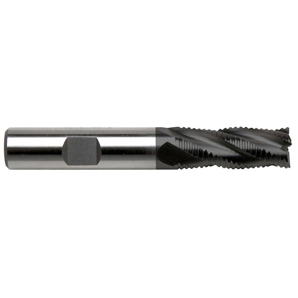 Sowa 12 Dia x 12 Shank 4Flute Regular Length Fine Pitch TiAlN Coated Roughing HSCO Cobalt End Mill 104210 - main